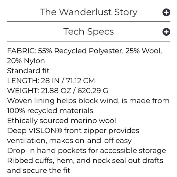 Royal Robbin’s Baylands Lined Wool Blend 1/2 Zip. Recycled materials. Pocket. XL - Picture 2 of 13